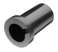 NOLITOY 1 Pz Crogiolo di Grafite Sciolto crogiuolo Strumenti di Gioielli a Tazza di crogiolo Alto fonderia Fusione del Casting raffinando Oro Crucibili di Grafite crogiolo d'oro Nero