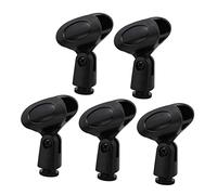 NOLITOY 1 set Clip Microfono Supporti Regolabili per Microfoni con Compatibili con Microfoni Dinamici e Wireless