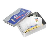 NOLITOY 1 Set Educativo Cartper Ortografia con Flash Card per Apprendimento Prescolare e Sviluppo delle Competenze Linguistiche Dei