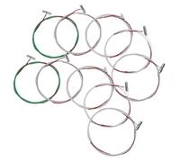 NOLITOY 10 pezzi Corde Guzheng B Tipo in Metallo Resistente e Elastica Accessori per Strumenti Musicali Cinesi Corde di Ricambio Facili da Sostituire per Principianti e Professionisti