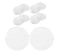 NOLITOY 10 pezzi Lente Doppia Convessa Pmma Lente Ottica Trasparente per Gioielliere Orologiaio Lettura e Ispezione