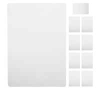 NOLITOY 10 Pezzi Stencil Plastica Trasparente Riutilizzabili per Tracciatura e Disegno Artistico Fogli Hobby Resistente e Lavabile per Pittura Lavoretti e creatività