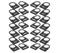 NOLITOY 100 Pezzi Cornice Segnaletica per Pulsante Montaggio Laterale Plastica Trasparente per Indicatori Interruttore Etichette Chiare per Quadri Controllo e Sicurezza Operativa