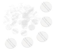 NOLITOY 100 Pezzi Segnaposto Carta Raccoglitore Gioco Da Tavolo Porta Carte Da Gioco Giocare Multiplo Asse Titolari Scrivania Tustre Numeriche Della Tabella Plastica