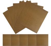 NOLITOY 10pezzi Adesivi Resistenti Al Calore Per Piastra Capelli Adesivi Per Strumenti Per Capelli Caldi Tessuto Di Vetro Autoadesivo Termoisolante Per Piastra Lisciante