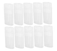 NOLITOY 10pezzi Contenitori Trasparente Per Cosmetici Pratici Flaconi Per Viaggi Per Lozioni e Deodoranti Design Antileak e Portatili