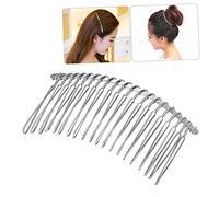 NOLITOY 10pezzi Pettini Per Accessori Eleganti Per Acconciature Sposa e Donne Combinazione Pettini Inseribili Colore Bianco