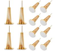 NOLITOY 12 Pezzi Basi a Molla Adesive per Bambole Testa Oscillante Accessori Fai da Te per Giocattoli Danzanti e Ornamenti Artigianali per Auto Bici e Moto Decorazione Cruscotto