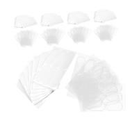 NOLITOY 120 Pezzi Adesivo Trasparente Per La Correzione Dell'orecchio, in Silicone, Per Truccatori Per Orecchie