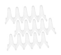 NOLITOY 15 Pezzi Espositore Tripode per Monete e Medaglie Supporto Espositivo Piccolo e Stabile per Carte Collezionabili Portamonete e Badge Commemorativi Studio e Matrimoni