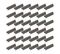 NOLITOY 150 Pezzi Punte in Metallo Per Lacci Delle Scarpe Accessori Per Lacci Lisci Robusti e Durevoli Non Arrugginiscono Facilmente e Si Abbinano Bene Alle Tue Scarpe