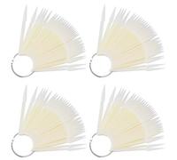 NOLITOY 160pezzi Punta Unghia Display Colori Unghia Formazione Nail Art Salone Scuola Uso Personale Organizzazione Trasporto Smalto Etichetta