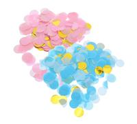 NOLITOY 16borse Per Shower Gender Neutral Colorati Rosa e Blu Decorazioni Sparse Per Rivelazione Del Come Centrotavola Per Feste Ragazza