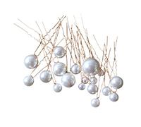 NOLITOY 18pezzi Fermagli Per Sposa Con Perle e Fiori Accessori Eleganti Per Acconciature Da Cerimonia Per Sposi e Feste Design Chic e Multifunzionale Leggeri e Resistenti