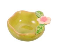 NOLITOY 1pezzi Bowl Ceramica Per Oli Essenziali Supporto Stabile e Creativo Per Spa e Bellezza Design Elegante Per Saloni Di Bellezza e Uso Domestico