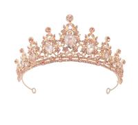 NOLITOY 1pezzi Coroncina Di Strass Per Sposa Accessorio Elegante Per Matrimonio e Cerimonie Decorazione Di Alta Qualità
