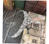 NOLITOY 1pezzi Coroncina Vintage Elegante Lega Con Strass Per Matrimonio e Cerimonie Accessori Per Da Sposa Decorazione Per Velo Bianco