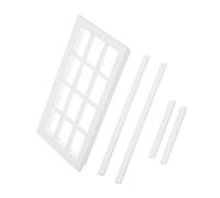 NOLITOY 1pezzi Miniatura Finestra Decorativa Per Casa Delle Bambole Accessorio Per Miniature Design Semplice e Creativo Per Sviluppare Le Capacità Cognitive Dei Ragazzo Ragazza
