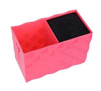NOLITOY 1pezzi Scatola Porta Utensili Parrucchiere Plastica Rosa Organizer Per Forbici e Pettini Con Ampio Spazio Di Archiviazione Per Saloni e Uso Domestico