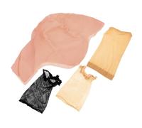 NOLITOY 1set Berretti Rete Per Parrucche e Cappelli Lattice Accessori Per Costume e Teatro Comodi e Reali Per Cosplay e Feste