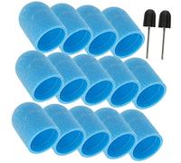 NOLITOY 1set Cappucci Smerigliatori Per Unghie Strumenti Manicure e Pedicure Riutilizzabili Con Testa Di Smerigliatura Per Unghie Gel e Facile Da Usare e Leggero