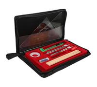 NOLITOY 1set Disegno Tecnico Professionale Disegno e Strumenti di Precisione Kit Completo per Ingegneria e Architettura Materiali Resistenti con Custodia Portatile Adatto Colore Casuale