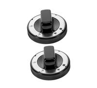 NOLITOY 2 pezzi Manopole Rosse Temperatura per Professionali Manopole Gas Antiscivolo per Grill e Cottura Design Ergonomico Resistente e Duraturo