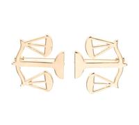 NOLITOY 2 pezzi Spilla da Bavero Avvocato in Metallo Spilla Bilancia Giustizia Dorata Accessorio Versatile per Giacca e Camicia Uomo Simbolo Armonia e Correttezza