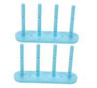 NOLITOY 2 Pezzi Supporto Magnetico per Avvolgitori Macchina da Cucire Organizer Plastica con Compartimenti Porta Avvolgitori Leggero e Portatile per Cucito in Viaggio e Uso in Aula