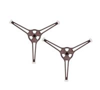 NOLITOY 2 pezzi Supporto Piatto Girevole Microonde in Base Rotante per Vassoio con Rotella Accessorio Essenziale per Forno Microonde Compatibile con Motore Giradischi Colore Casuale