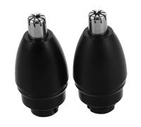 NOLITOY 2 pezzi Testine di Ricambio per Tagliacapelli Naso Lame Affilate e Sicure Facili da Installare Senza Attrezzi Compatibili con Trimmer Elettrici Naso e Orecchie Accessori per
