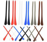 NOLITOY 2 Set Accessori Per Occhiali Tempio Degli Occhiali Da Sole Ganci Per Le Orecchie Degli Occhiali Cuffia Antirumore Puntali Per Occhiali in Silicone Pratici Copriocchiali 12 Paia*2