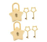 NOLITOY 2 Set Mini Serrature per Notebook e Accessori Creativi per Protezione Della Privacy Scatole e Valigie e Regali