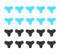 NOLITOY 20pezzi Coprigiunture Antiscivolo Per Accessori Per Sport e Attività All Aperto Compatibili Con Tutti Modelli Di Occhiali