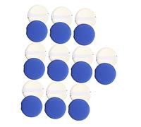 NOLITOY 20pezzi Spugnette per Fondotinta senza Lattice Piumino da Cipria in Stile Asciutto-bagnato Delicate per Sensibile Adatte Fondotinta Correttore Fard e Altri Trucchi per Uso