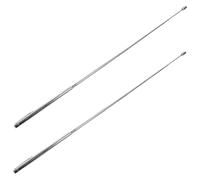 NOLITOY 2pezzi Bacchette Rabdomanti in Acciaio Inossidabile Aste Radiestesia Resistenti e Leggere Per Esterni Strumenti Di Interpretazione Portatili Per Camping e Ricerche Outdoor