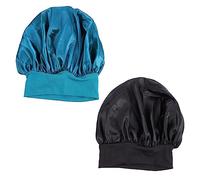 NOLITOY 2pezzi Cappelli Da Notte Elastici Per Protezione Per Donne Come Cuffie Da Dormire e Cappelli Per Doccia e Multifunzionali Per Dei