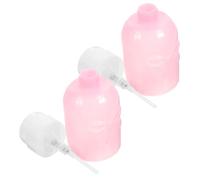 NOLITOY 2pezzi Dispenser Ricaricabile Per Solvente Per Unghie Da Bottiglie Pompa e Design Chic Per Uso Quotidiano e Viaggi Contenitore Per Rimozione Smalto Senza Perdite