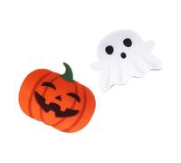 NOLITOY 2pezzi Fermagli Per Di Halloween Accessori Per Tema Fantasmino e Zucca Clip Piccole Per Donne e Ragazze Unico e Pratico Per Feste e Occasioni Speciali