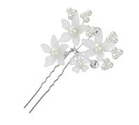 NOLITOY 2pezzi Fermagli Per Vintage Perla Fiori Per Sposi e Occasioni Speciali Accessori Eleganti Per Acconciature Da Sposa e Cerimonie