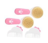 NOLITOY 2set Spazzola e Pettine Set per Ragazzo Ragazza Ragazza Setole Morbide per Cura dei Capelli del Ragazzo per Registro