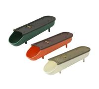 NOLITOY 3 pezzi Contenitore per Uova Coperchio e Indicatore Giorni Organizer Rotante Resistente per Frigorifero Design Antiscivolo e Impilabile per Cucina