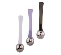 NOLITOY 3 pezzi Cucchiai in per Crema e Massaggio Occhi Applicatori Compatti Portatili per e Trattamento Antirughe Strumenti Beauty per Skincare Quotidiana