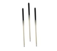 NOLITOY 3 pezzi Mini Stecca da Biliardo in Legno per Stecche Corte Compatte per Tavolo da Pool Gioco Casa e Festa Migliora Coordinazione e Abilità Manuale