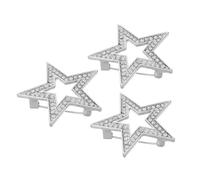 NOLITOY 3 pezzi Spilla Donna Stella in Lega con Strass da Spille per Abbigliamento Giacche e Sciarpe Accessori Eleganti per Feste e Occasioni Speciali