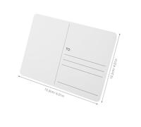 NOLITOY 30 Fogli Acquerello Carte Postali Bianche Stampabili e Spedibili per Biglietti Compleanno Inviti e Progetti Artistici Diy con Carta Cotone Testurizzata