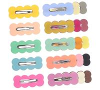 NOLITOY 30 pezzi Fermagli per Bambina Colorati Scatto Clip Piccole e Leggere per Donne e Ragazze Accessori Resistenti e Delicati per Acconciature e Feste
