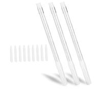 NOLITOY 3pezzi Penna Portatile Per Marker Rimuovi Tracce Di Makeup e Sopracciglia Eraser Per Cosmetici Bianco Design Minimalista e Facile Da Usare