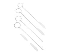 NOLITOY 4 Pezzi Strumenti Muta per Pianoforte e Media Voce Regolabili in Metallo per Riparazione e Accordatura Musicale Professionale