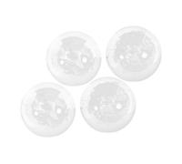 NOLITOY 4 Pz Palla Da Massaggio Per Le Palline Per La Terapia Della Mano Palline Da Meditazione Palla Da Massaggio Sportivo Palla Baoding Cinese Bicchiere Transparent